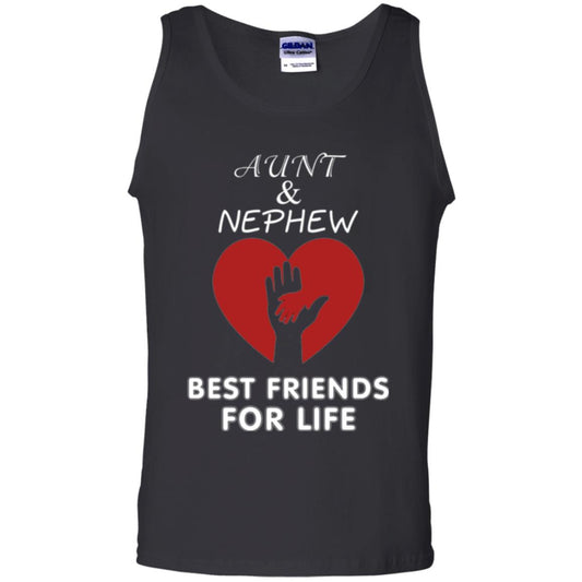 Family T-shirt Aunt And Nephew Best Friends For Life Black