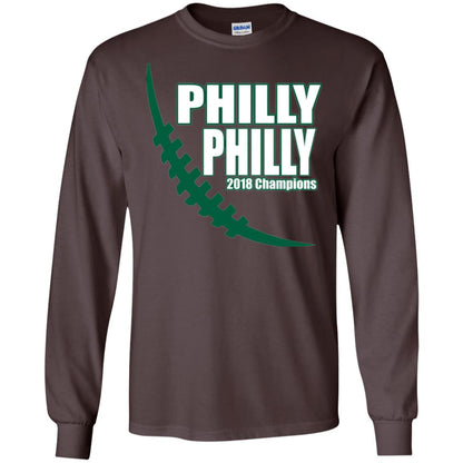 Football Lover T-shirt Philly Philly 2018 Championship Dark Chocolate