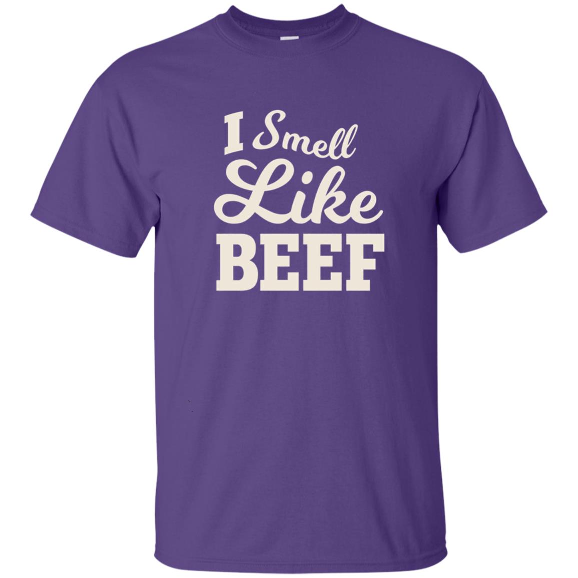 I Smell Like Beef Shirt Purple