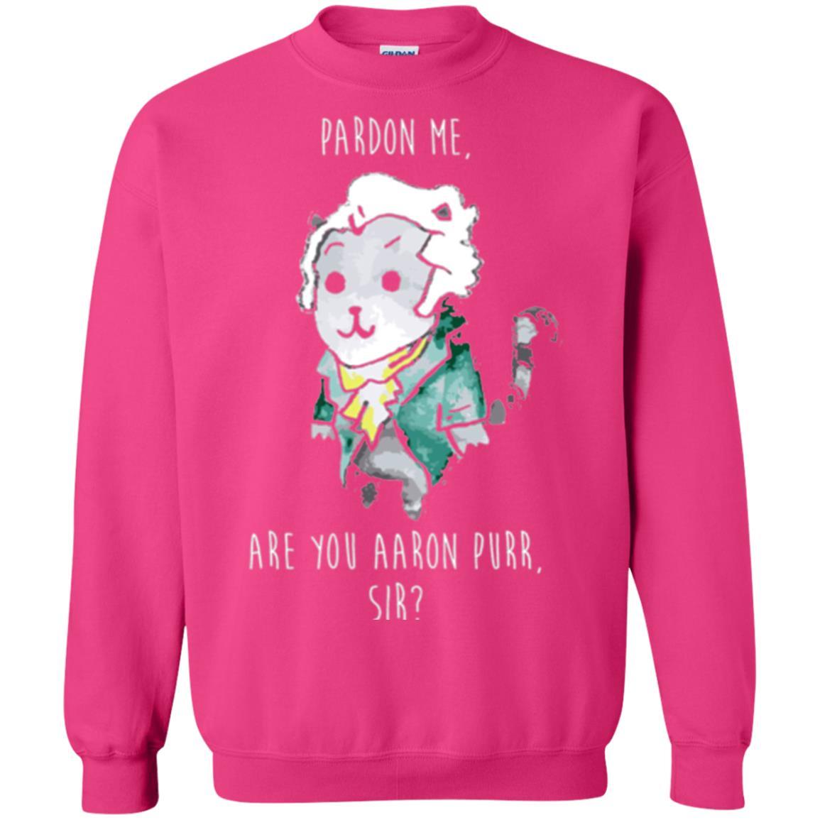 Hamilton Cat T-shirt Pardon Me Are You Aaron Purr Sir Heliconia