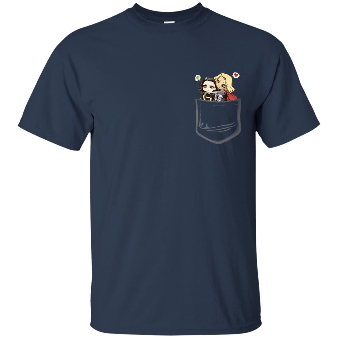 Thornloki In Pocket Movie Shirt Navy