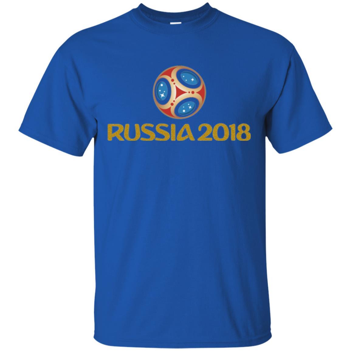 Football T-shirt Russia 2018 World Cup Royal