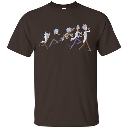 Rick And Morty T-shirt The Life Of Rick Dark Chocolate