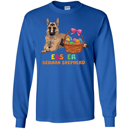 Easter German Shepherd Dog Lover T-shirt For Easter Royal