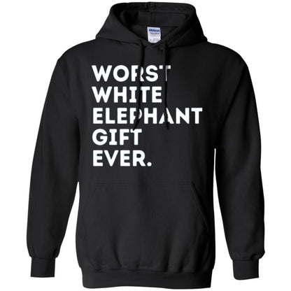 Best Worst White Elephant T-shirt Black