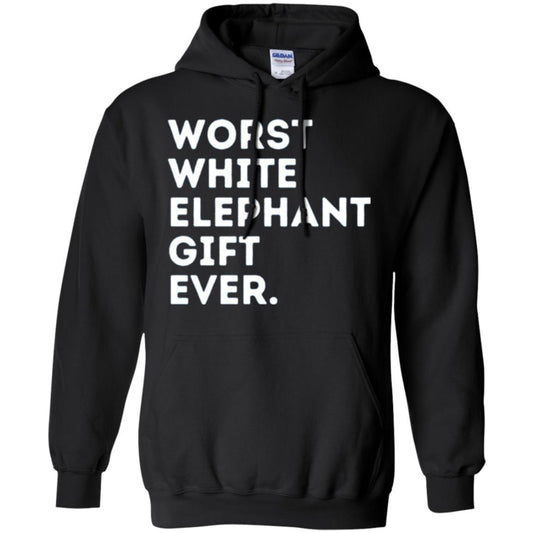Best Worst White Elephant T-shirt Black