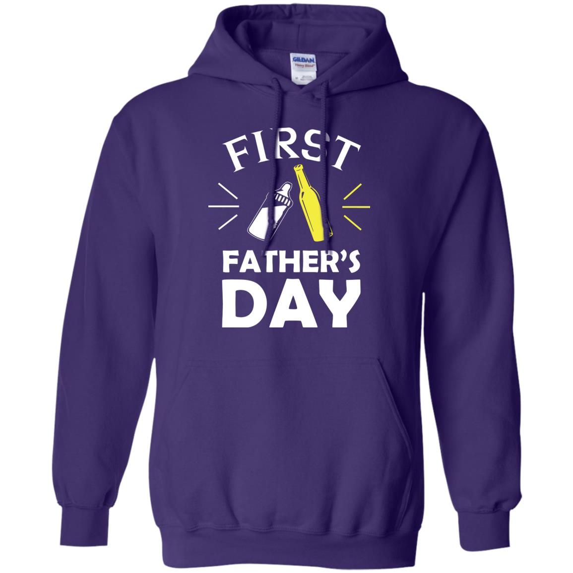 First Father's Day Shirt Purple