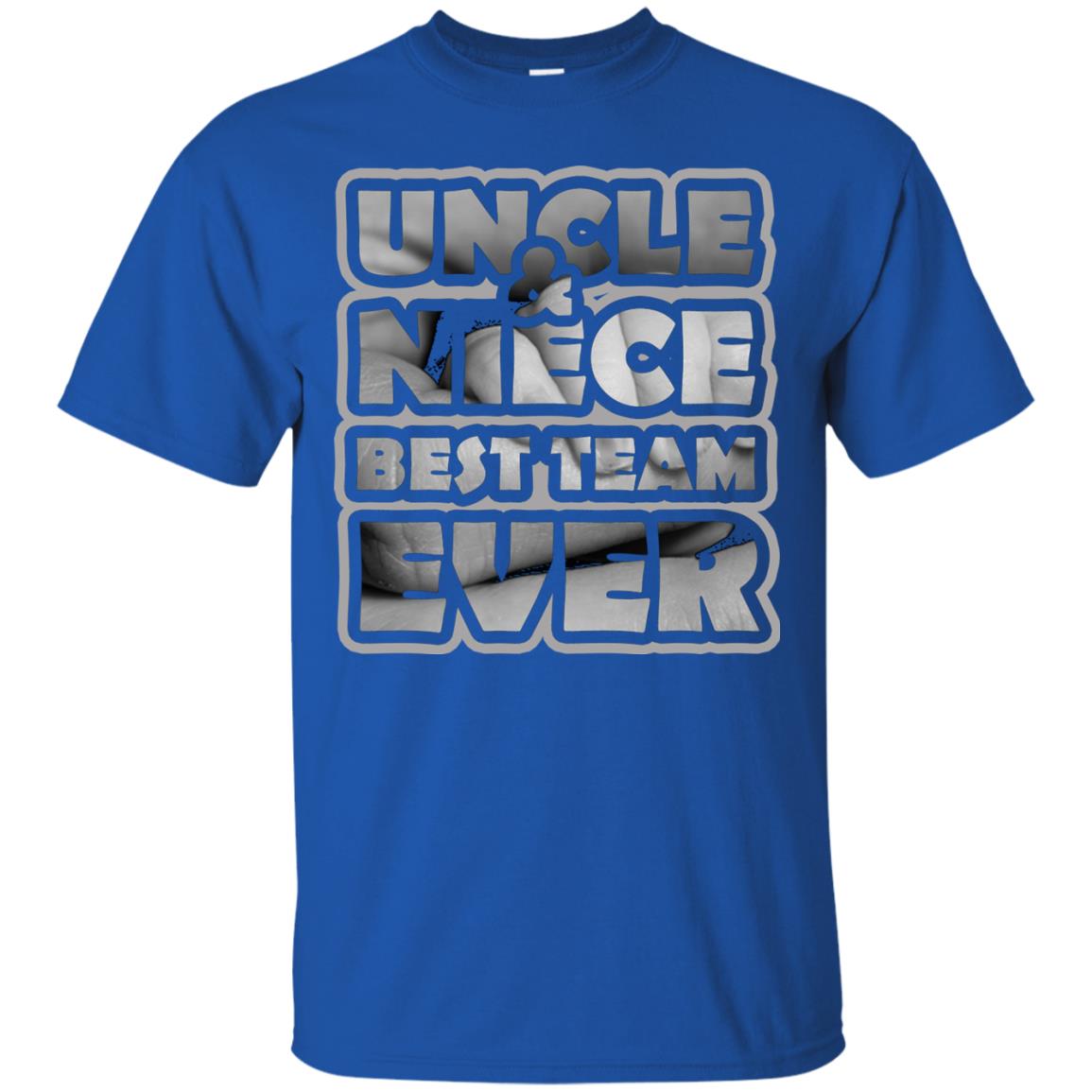 Uncle And Niece Best Team Ever Shirt For Uncle Or Niece Royal
