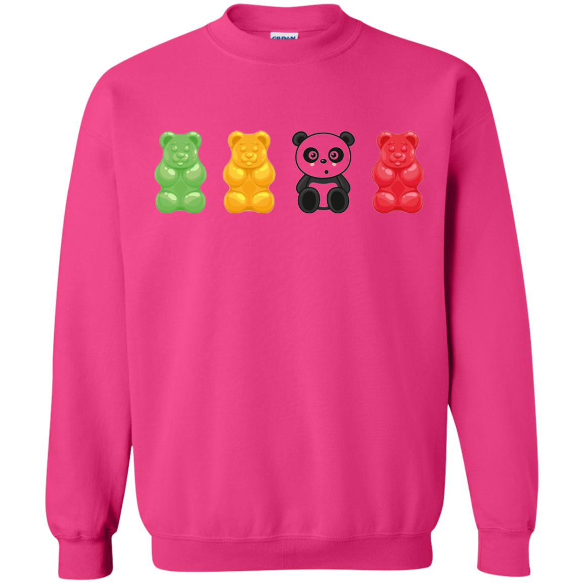 Bear Lover T-shirt Cute Panda Candy Bear Heliconia