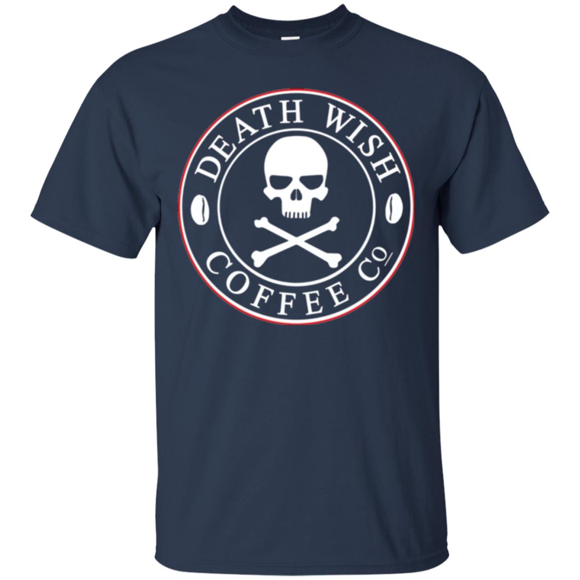 Death Wish Coffee Logo T-shirt Navy