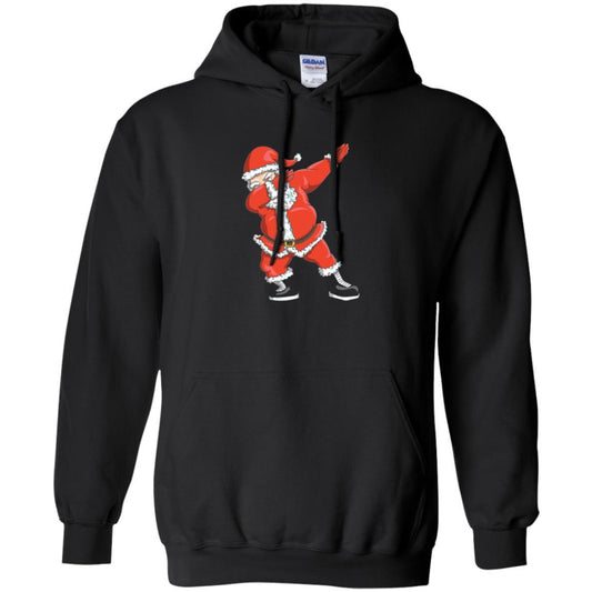 Christmas T-shirt Dabbing Santa Claus T-shirt Black
