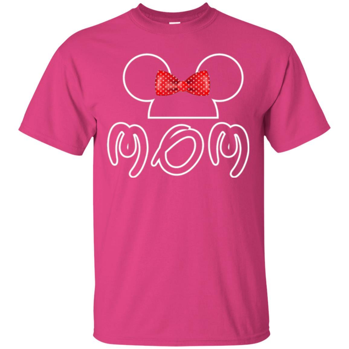 Minnie Mom T-shirt Heliconia