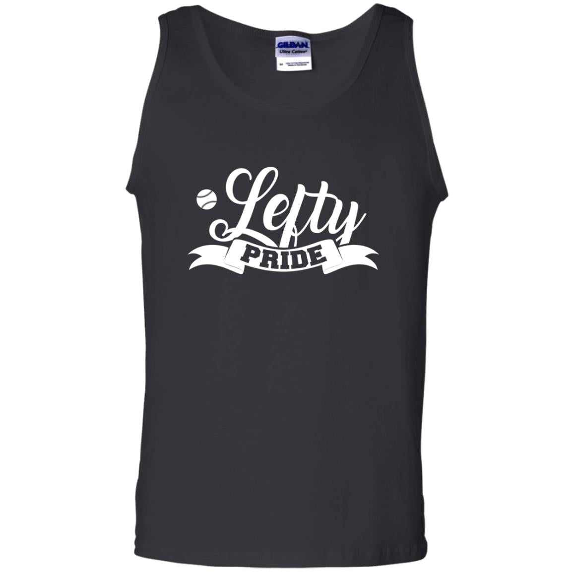 Left Pride Baseball ShirtG220 Gildan 100% Cotton Tank Top
