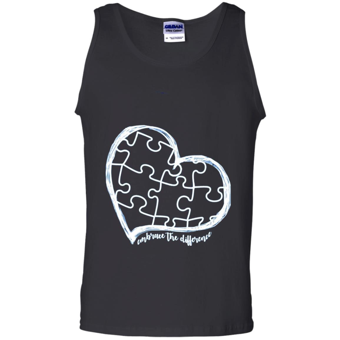 Autism Awareness Shirt Embrace Differences Black