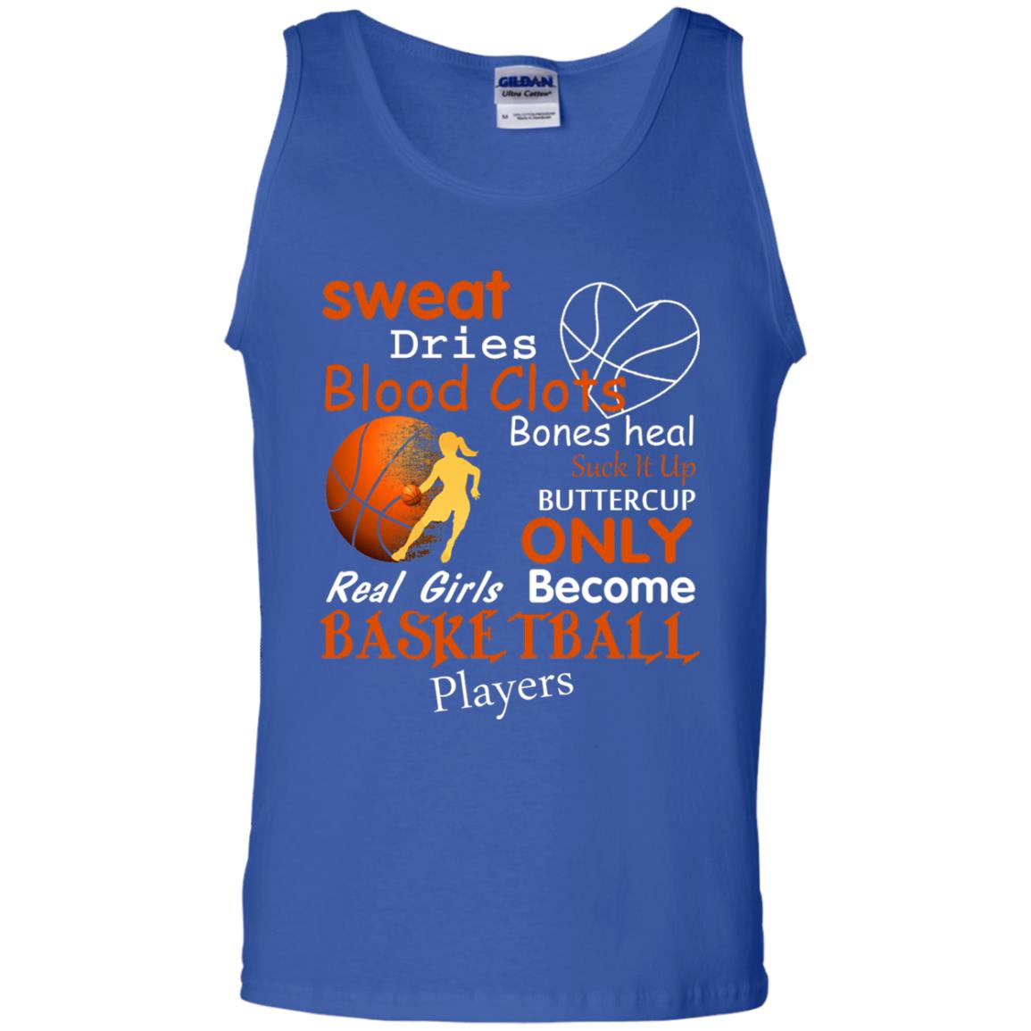 Basketball Shirt Real Girls Become Basketball Players Royal