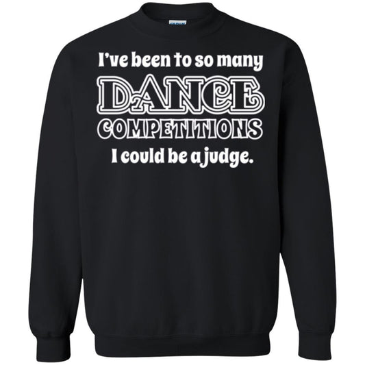 Dancer T-shirt I Could Be A Judge Black