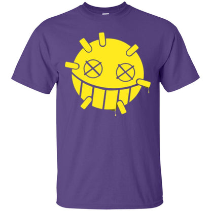 Overwatch Junkrat Smiley Spray T-shirt Purple