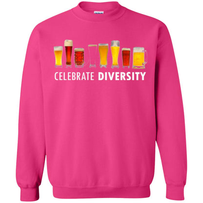 Beer Lovers T-shirt Celebrate Diversity Heliconia
