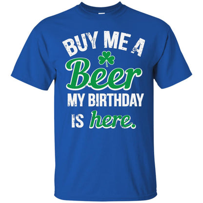 Buy Me A Beer Saint Patricks Day T-shirt Royal
