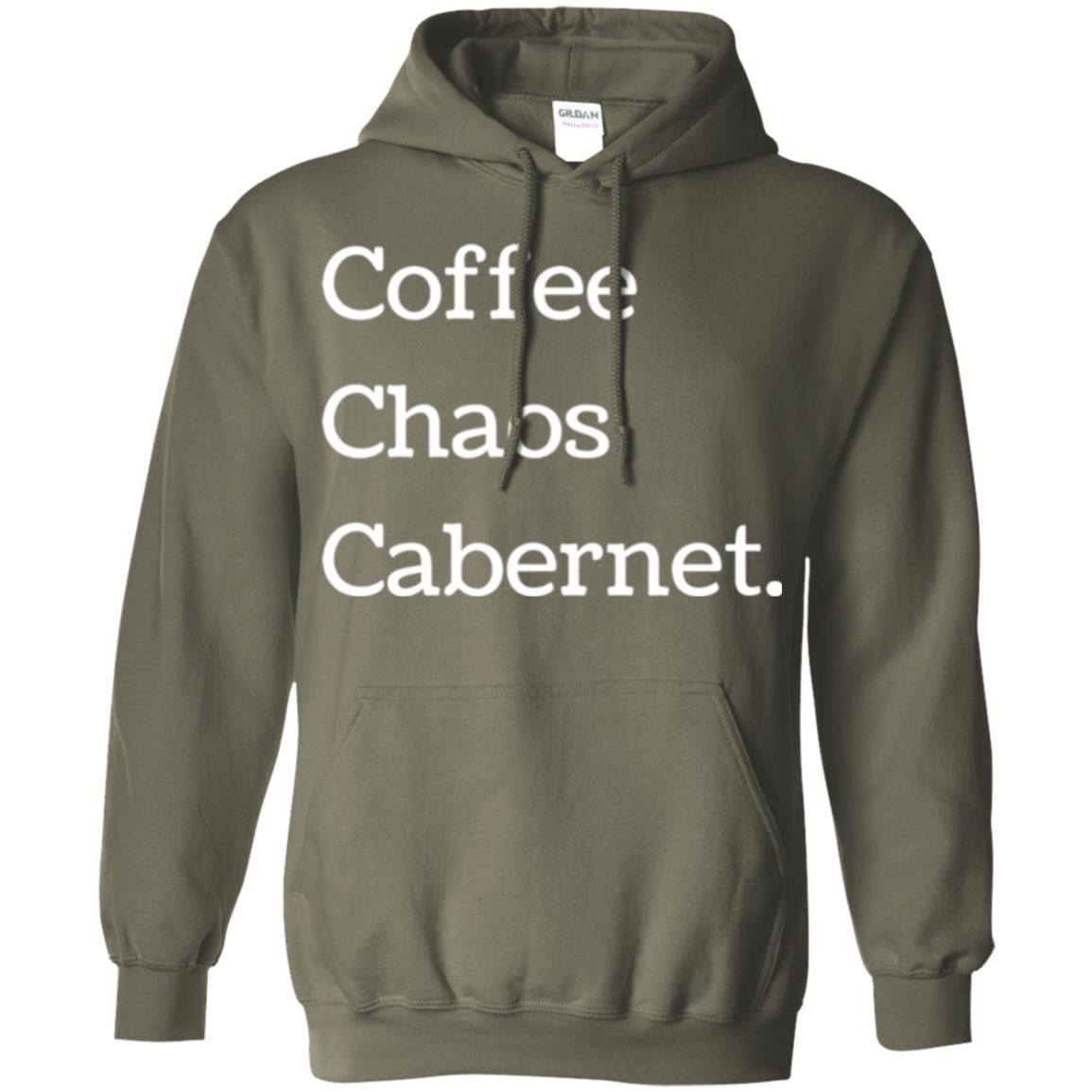 Coffee Chaos Cabernet T-shirt Military Green