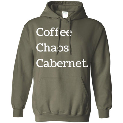 Coffee Chaos Cabernet T-shirt Military Green