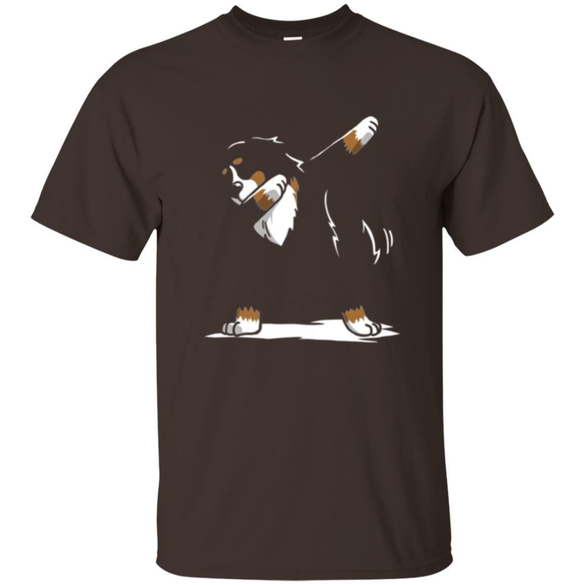 Dog Lover T-shirt Bernese Mountain Dog T-shirt Dark Chocolate