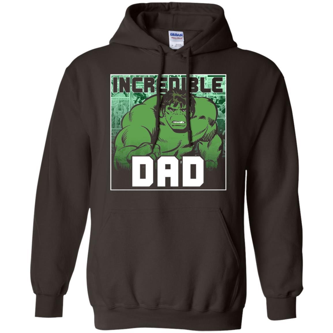 Daddy T-shirt Incredable Dad Dark Chocolate