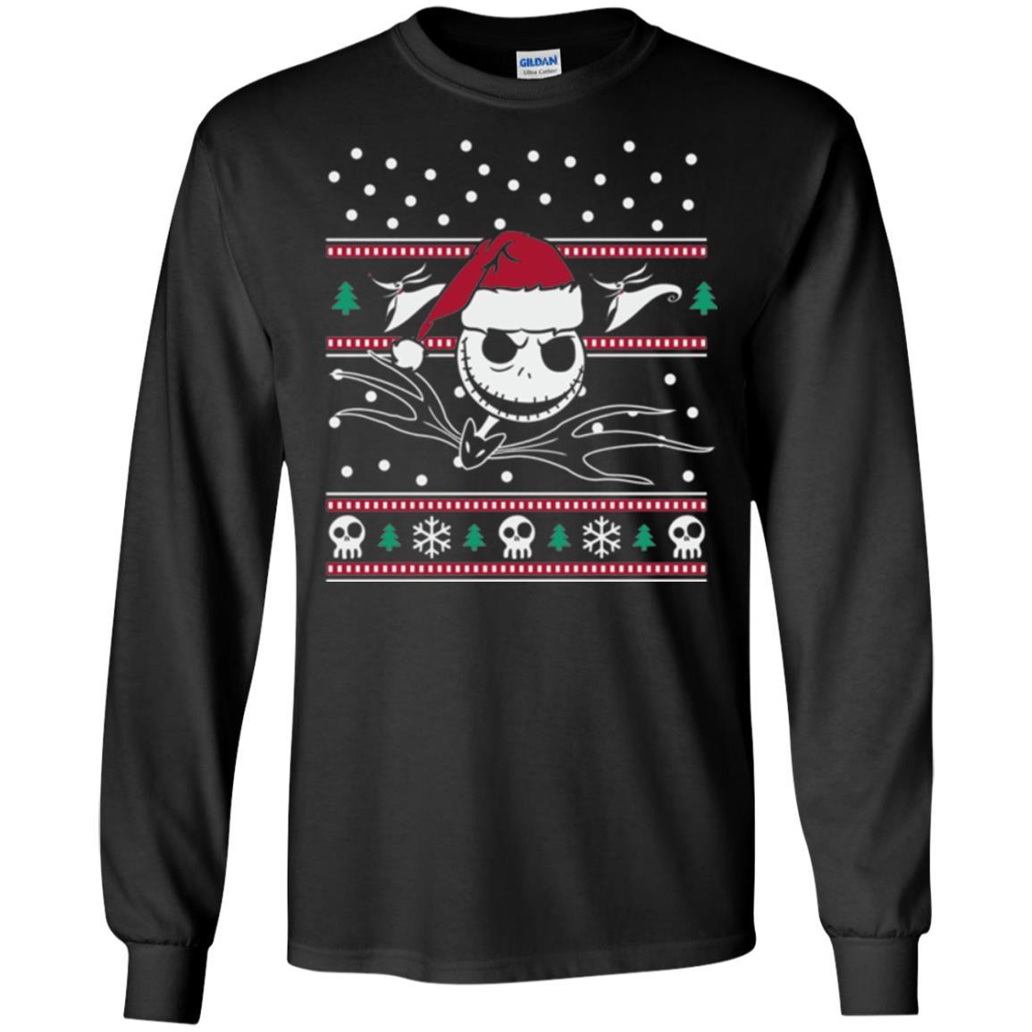 Disney Nightmare Before Christmas Holiday Christmas T-shirt Black
