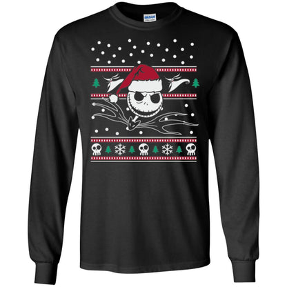 Disney Nightmare Before Christmas Holiday Christmas T-shirt Black