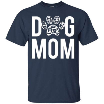Mommy T-shirt Dog Mom Navy