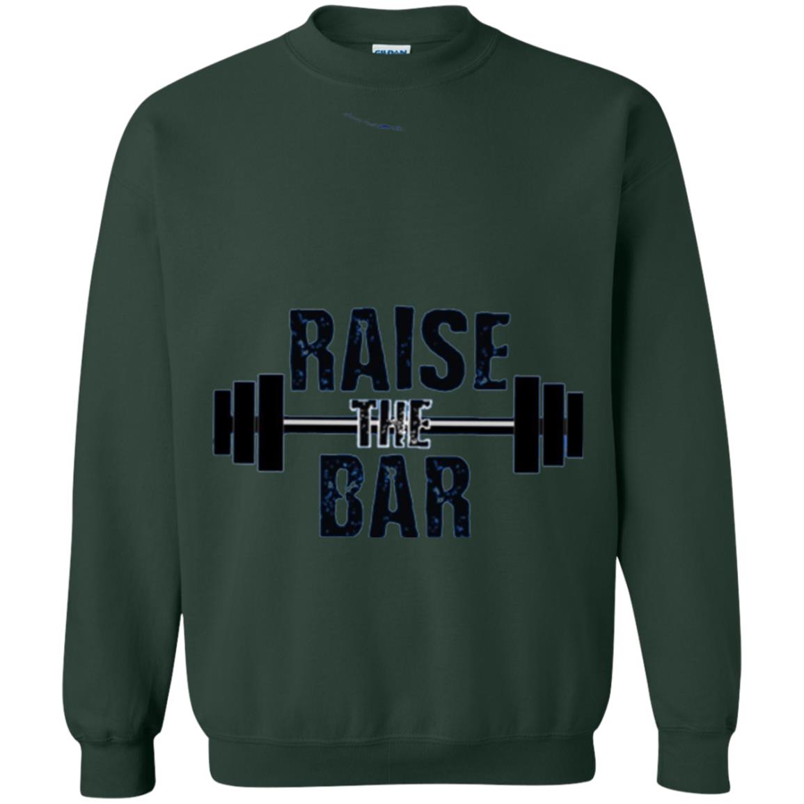 Workout Gym T-shirtraise The Bar Forest Green