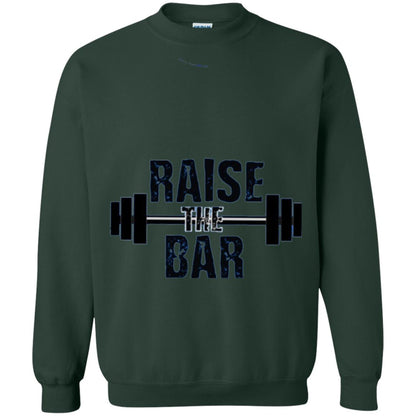 Workout Gym T-shirtraise The Bar Forest Green