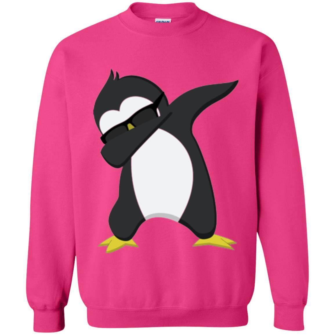 Chirstmas T-shirt Dabbing Penguin Heliconia