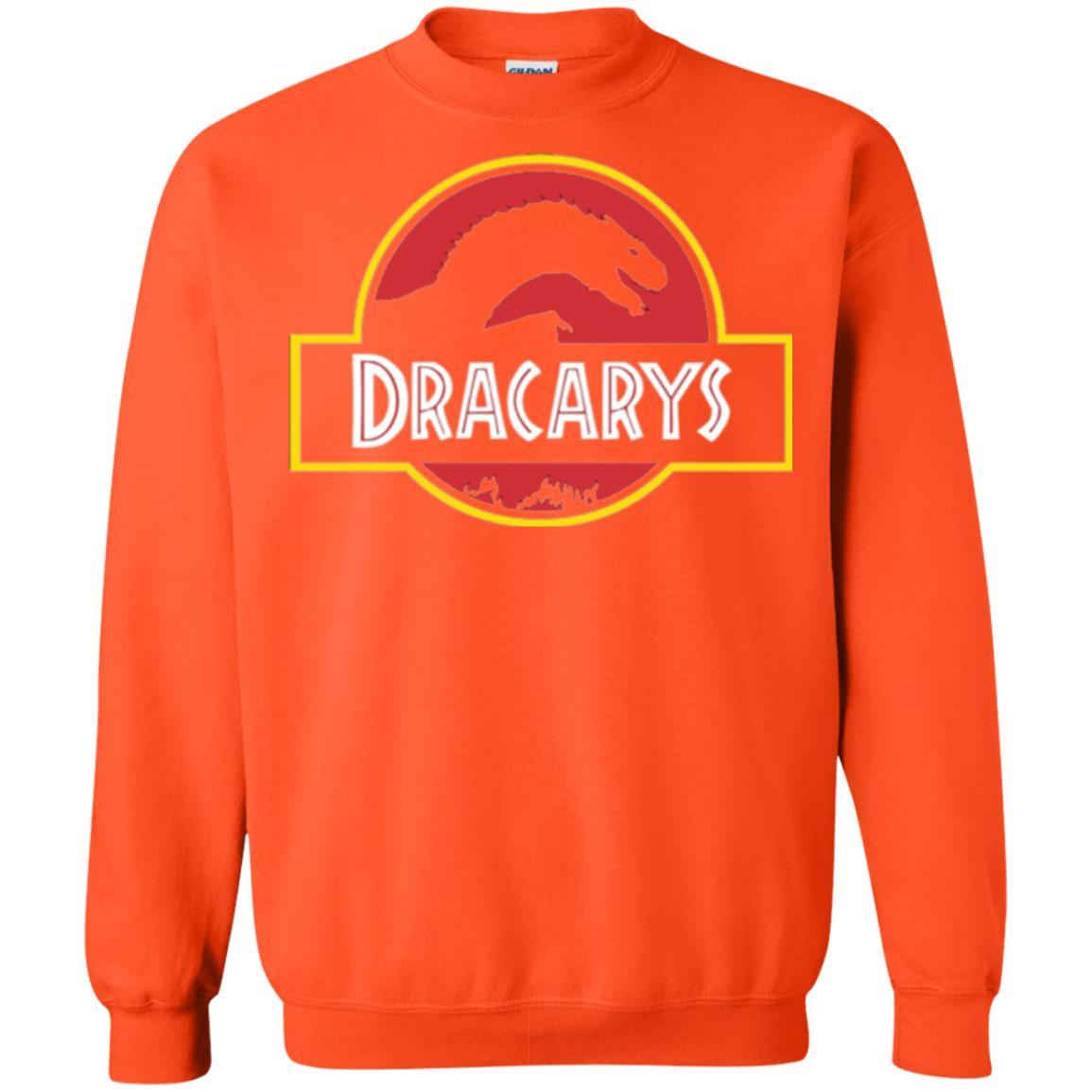 Dinosaur T-shirt Dracarys Dragon Parody Orange