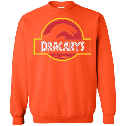 Dinosaur T-shirt Dracarys Dragon Parody Orange