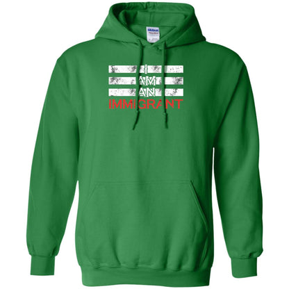 Migrant T-shirt I Am An Immigrant Irish Green