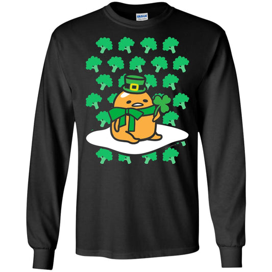 St. Patrick_s Day T-shirt Clover Black