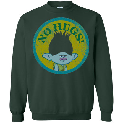 Dream Works_ Trolls No Hugs T-shirt Forest Green