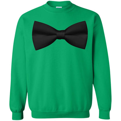 Big Black Bow Tie Tee Shirt Irish Green