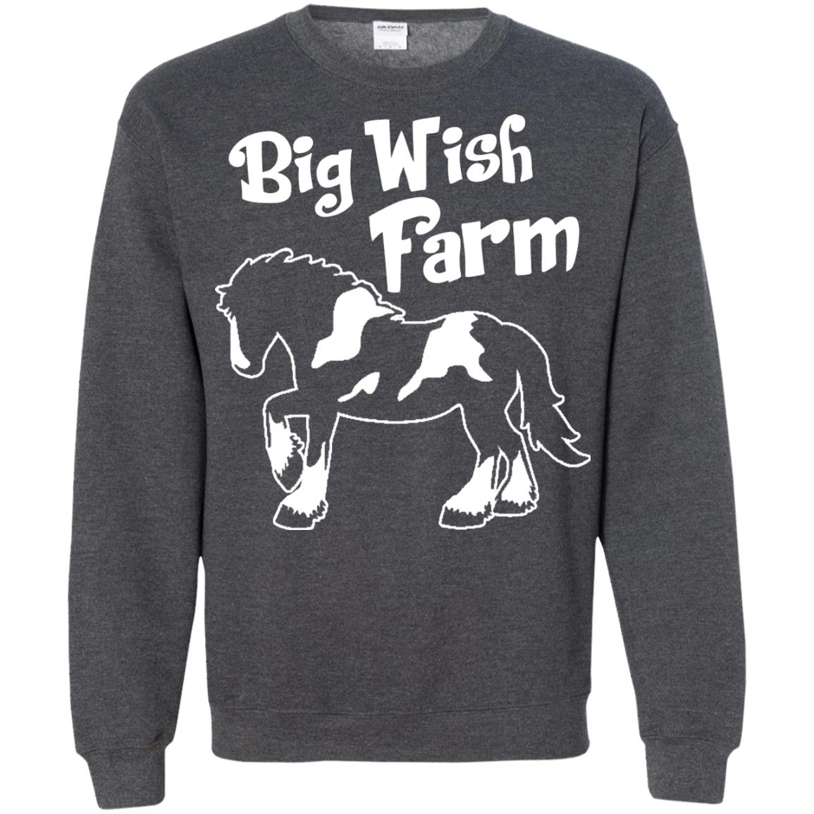 Big Wish Farm Horse Shirt Dark Heather