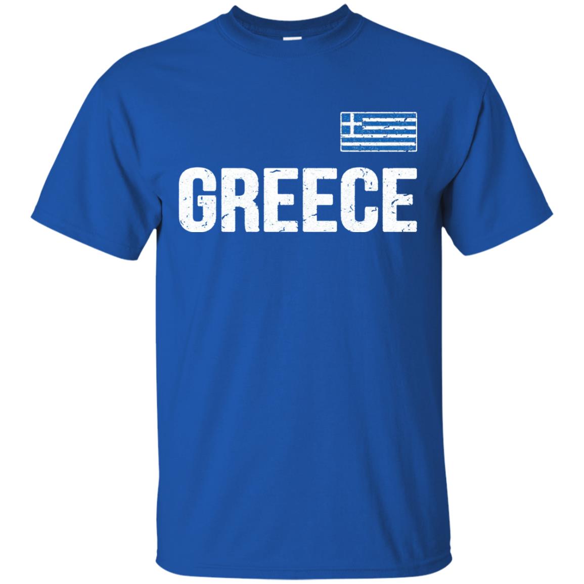 Greece T-shirt Greek Flag Royal