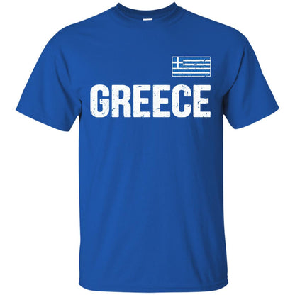 Greece T-shirt Greek Flag Royal