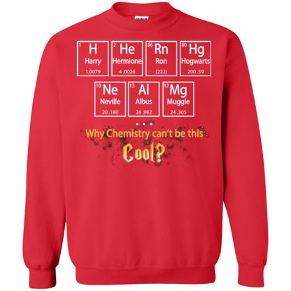 Why Chemistry Can_t Be This Cool Harry Potter Element Movie T-shirt Red