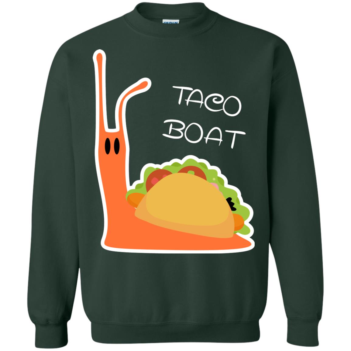 Taco Boat T-shirt Forest Green
