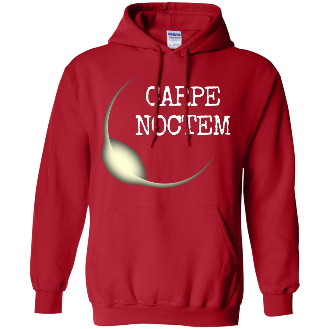 Carpe Noctem Lunar Eclipse T Shirt Red