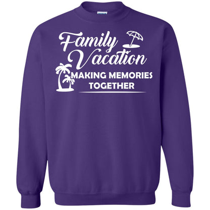 Family Vacation Making Memories Together Purple