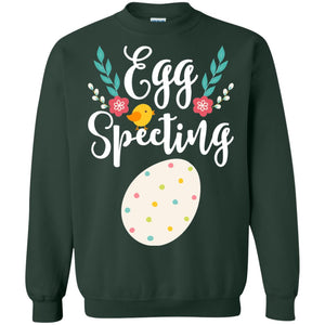 Egg Specting Announcement Pregnant Easter T-shirt