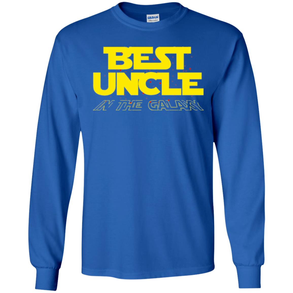 Uncle T-shirt Best Uncle In The Galaxy Royal