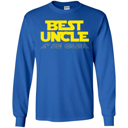 Uncle T-shirt Best Uncle In The Galaxy Royal