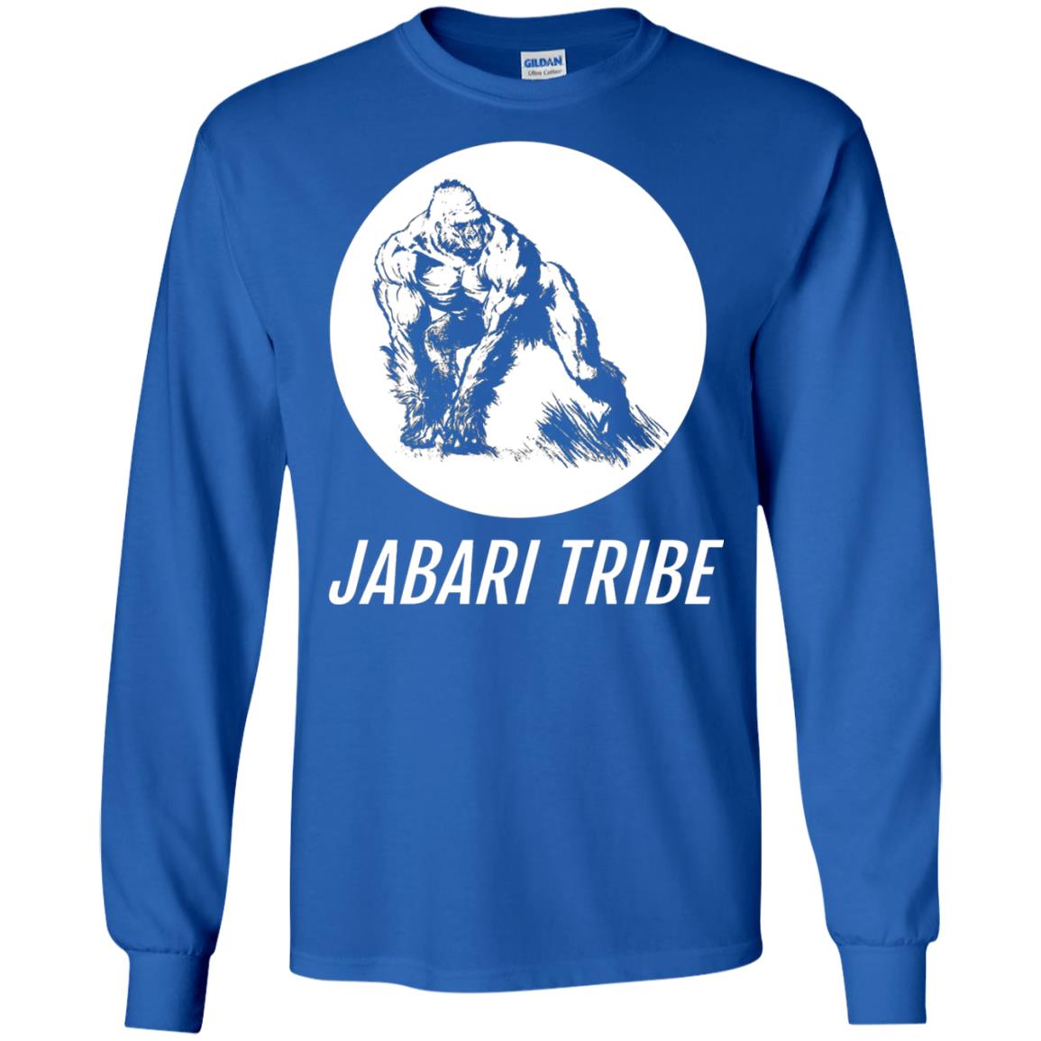 Jabari Tribe White Gorilla T-shirt Royal